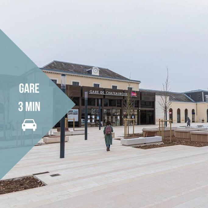 Le Paisible • Garage Privatif • Traversant • Calme Châteauroux Kültér fotó